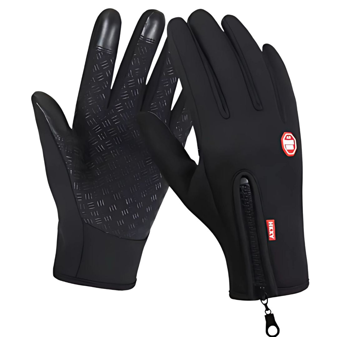 Zipper Warm Golf Gloves