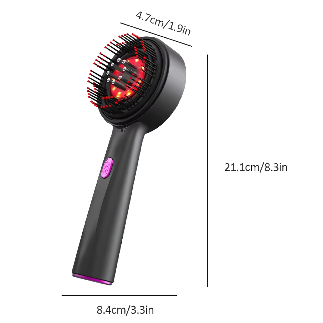 Relaxing Essential Oil Red Light Brush