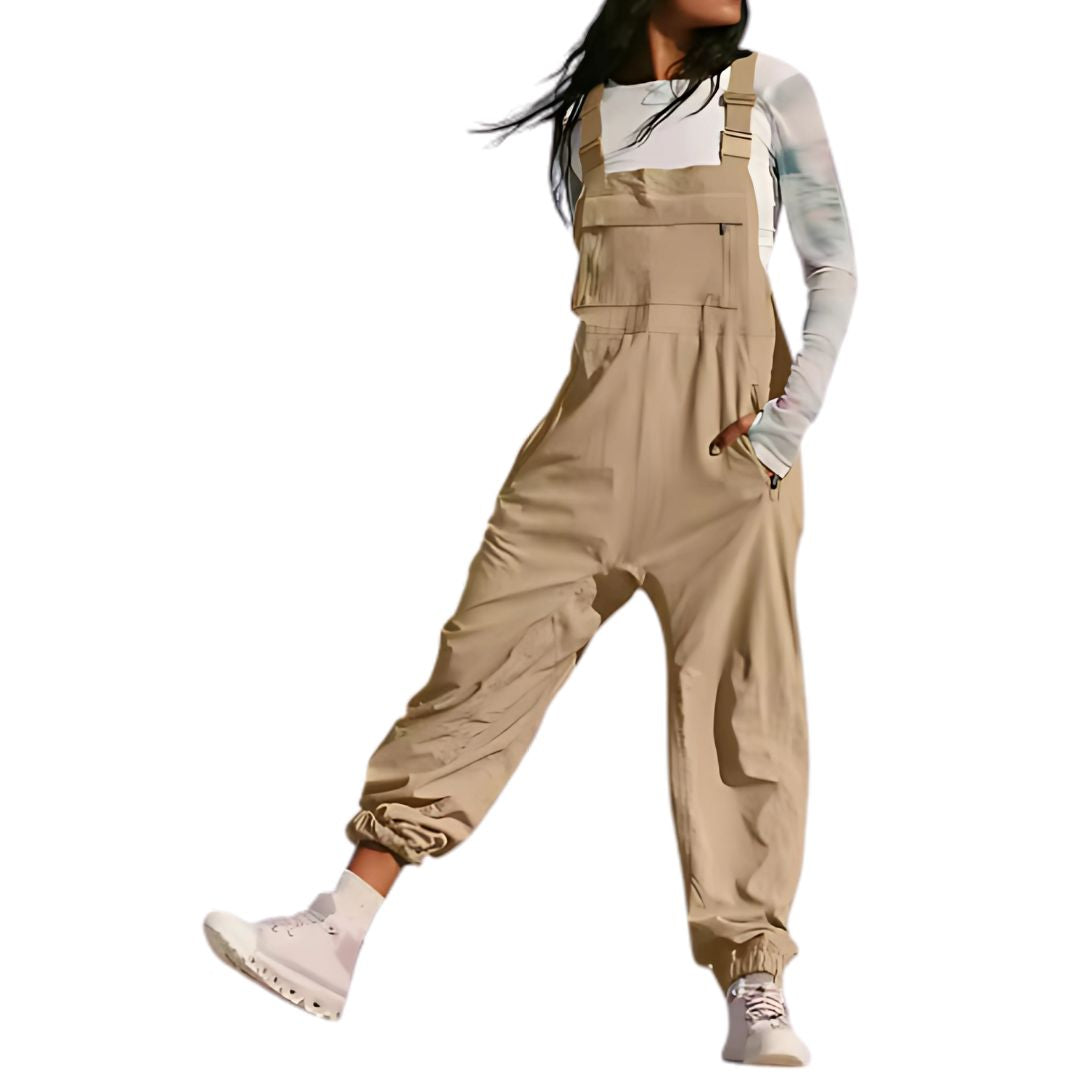 Cozy Oversized Maternity Jumpsuit