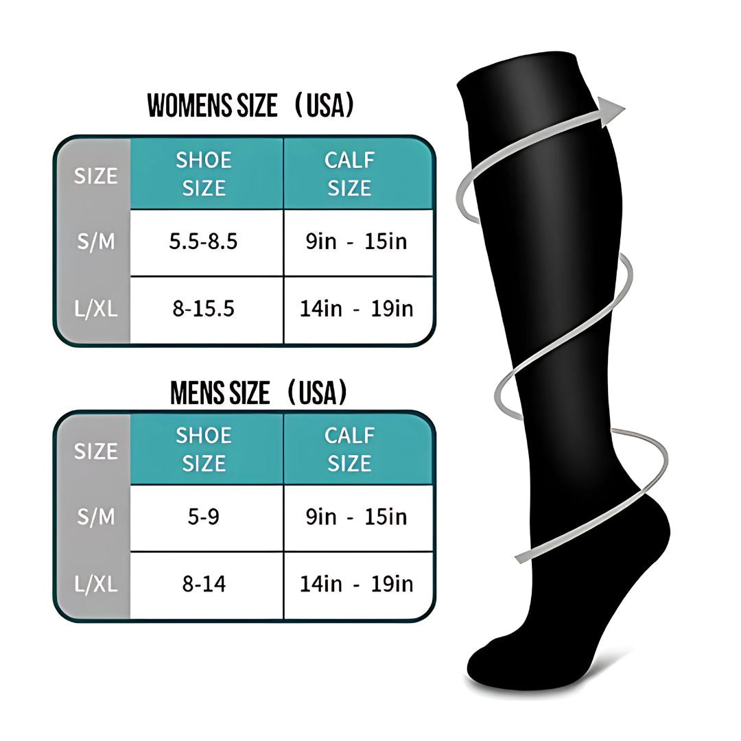 Long Golf Compression Socks