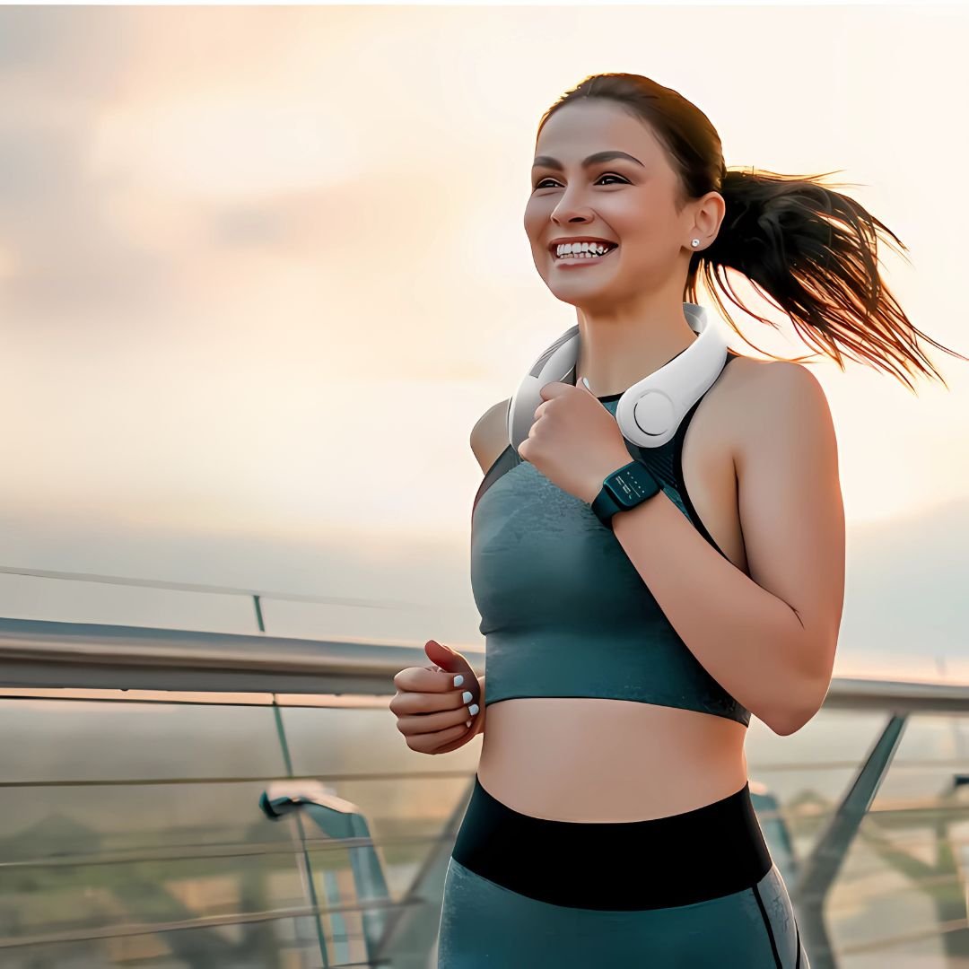 Portable Neck Fan Therapy