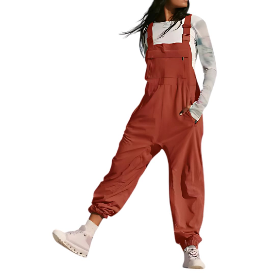 Cozy Oversized Maternity Jumpsuit