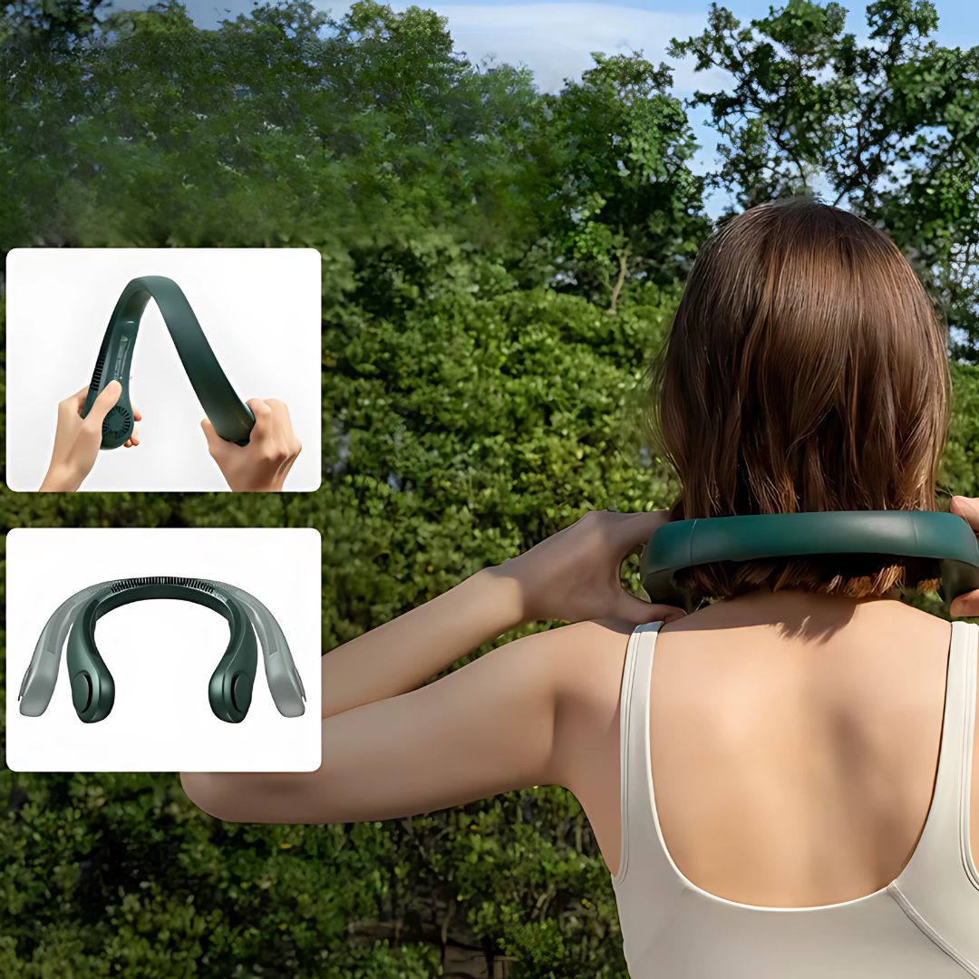Portable Neck Fan Therapy