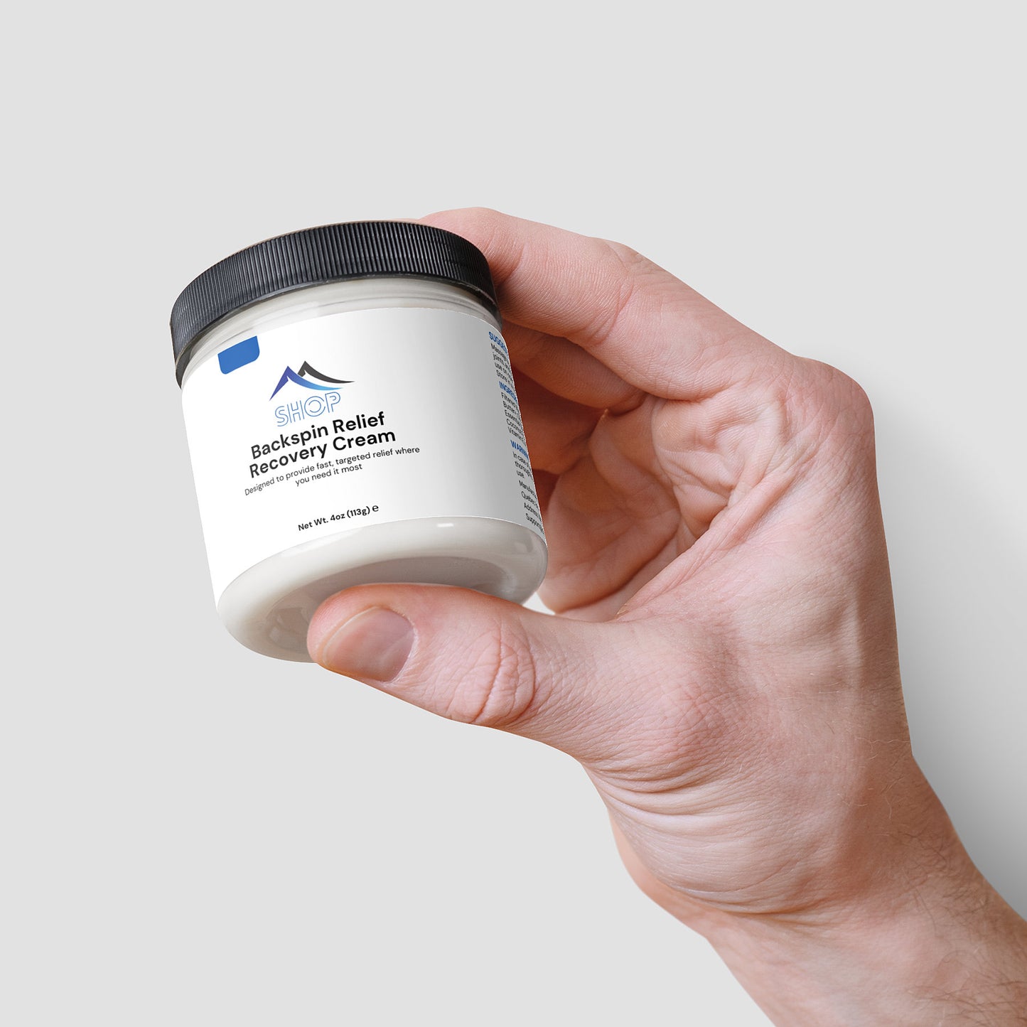 Backspin Relief Recovery Cream