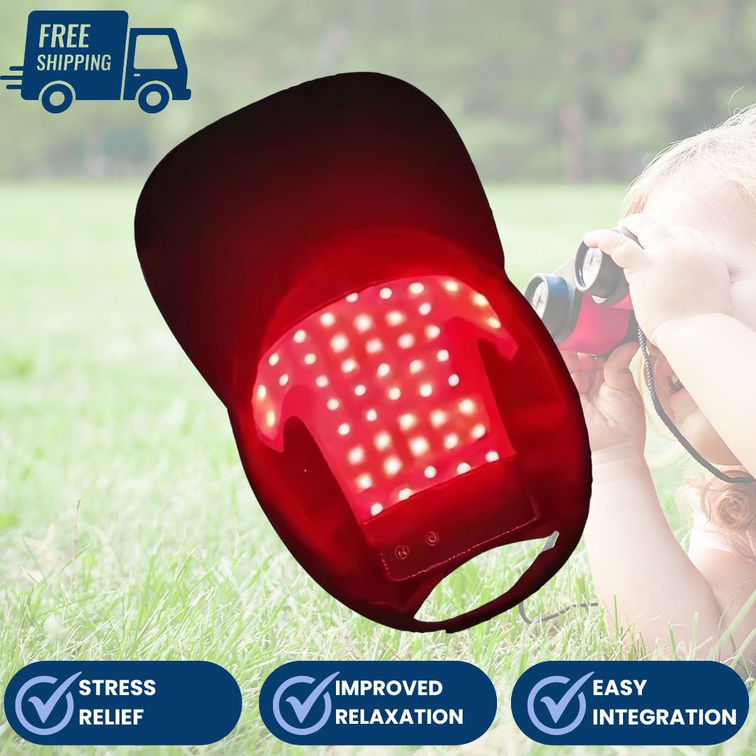 Relaxing Red Light Cap for Children