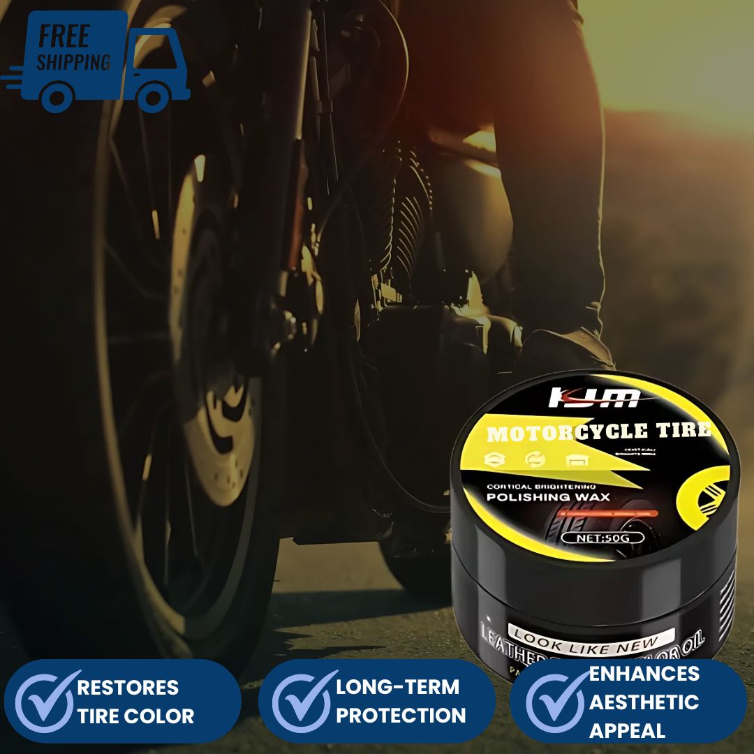 Motorcycle Tire Shine Wax