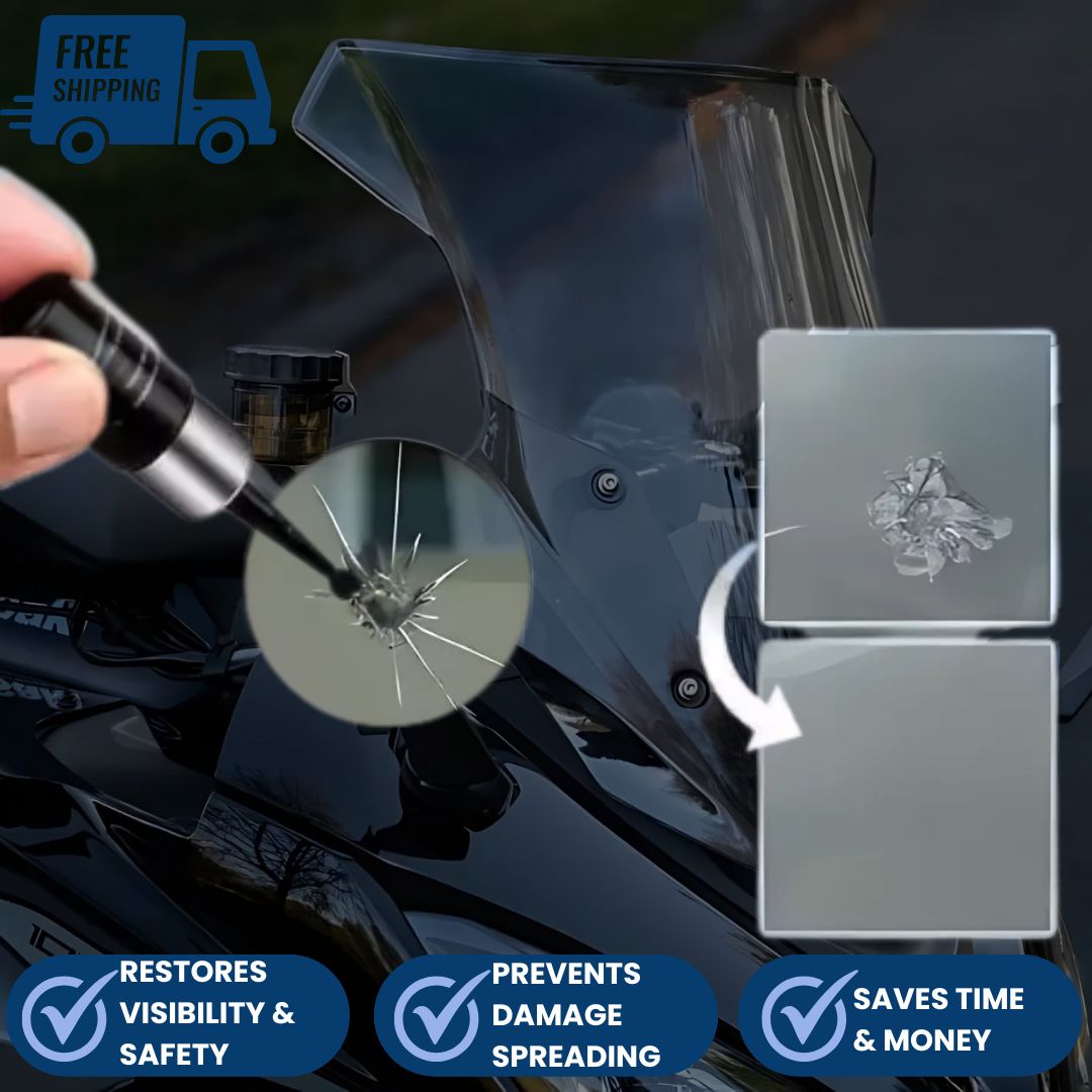 Motorcycle Windshield Repair Kit