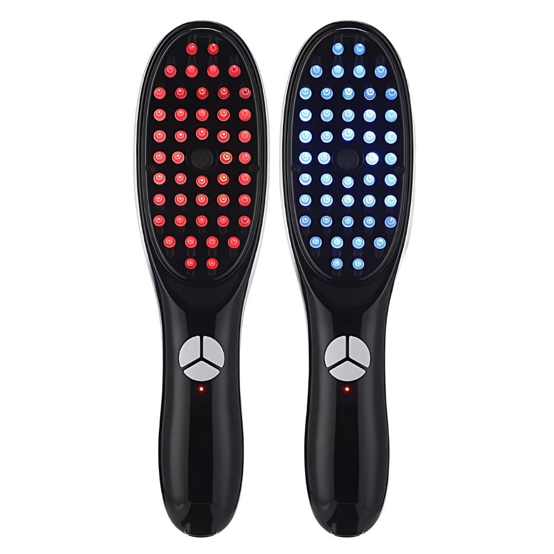 Dog & Cat Red and Blue Light Steam Brush