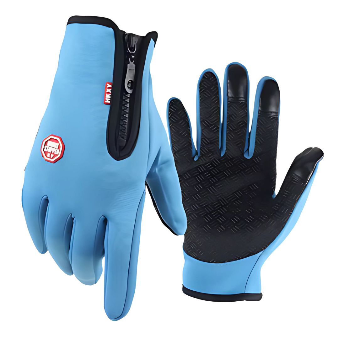 Zipper Warm Golf Gloves