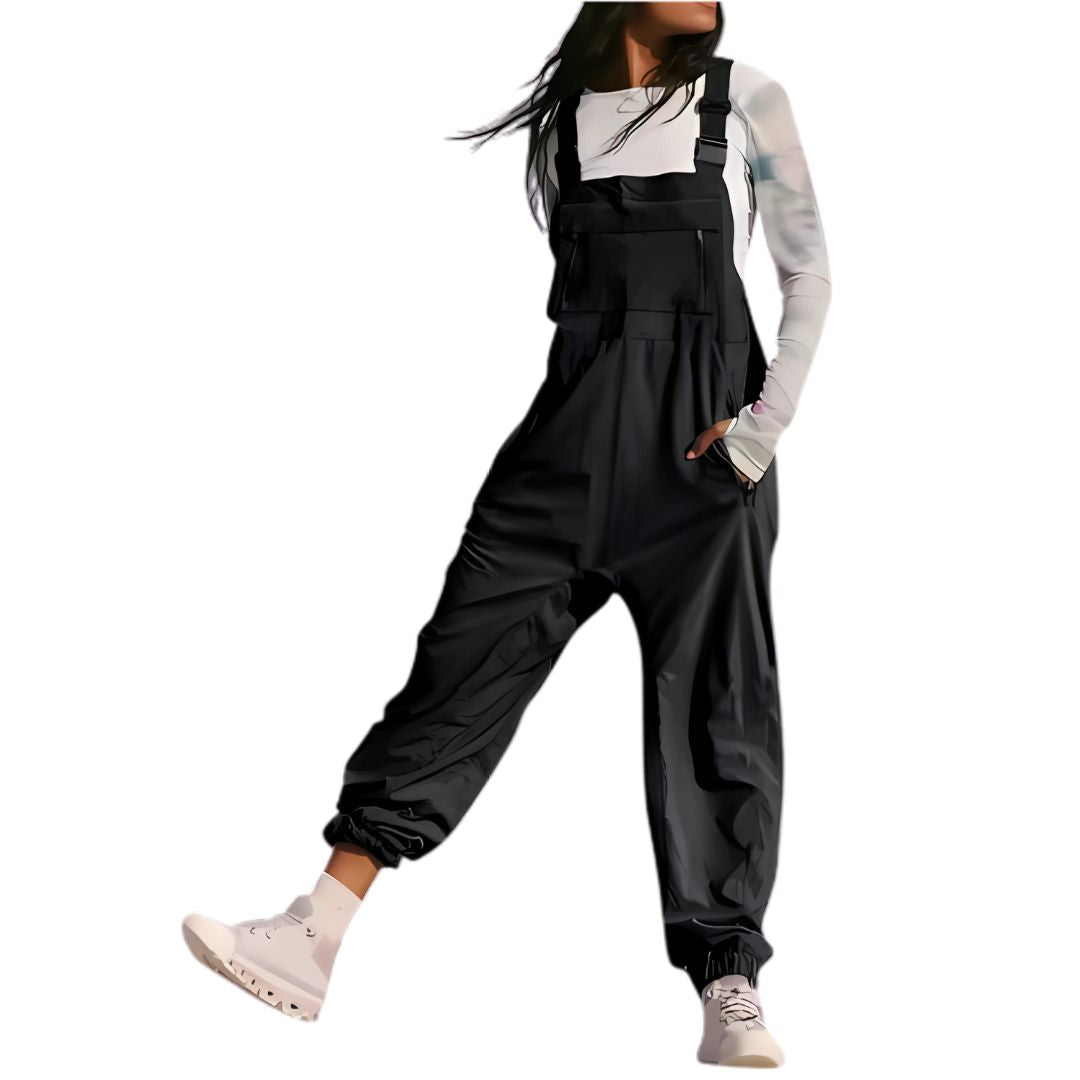 Cozy Oversized Maternity Jumpsuit
