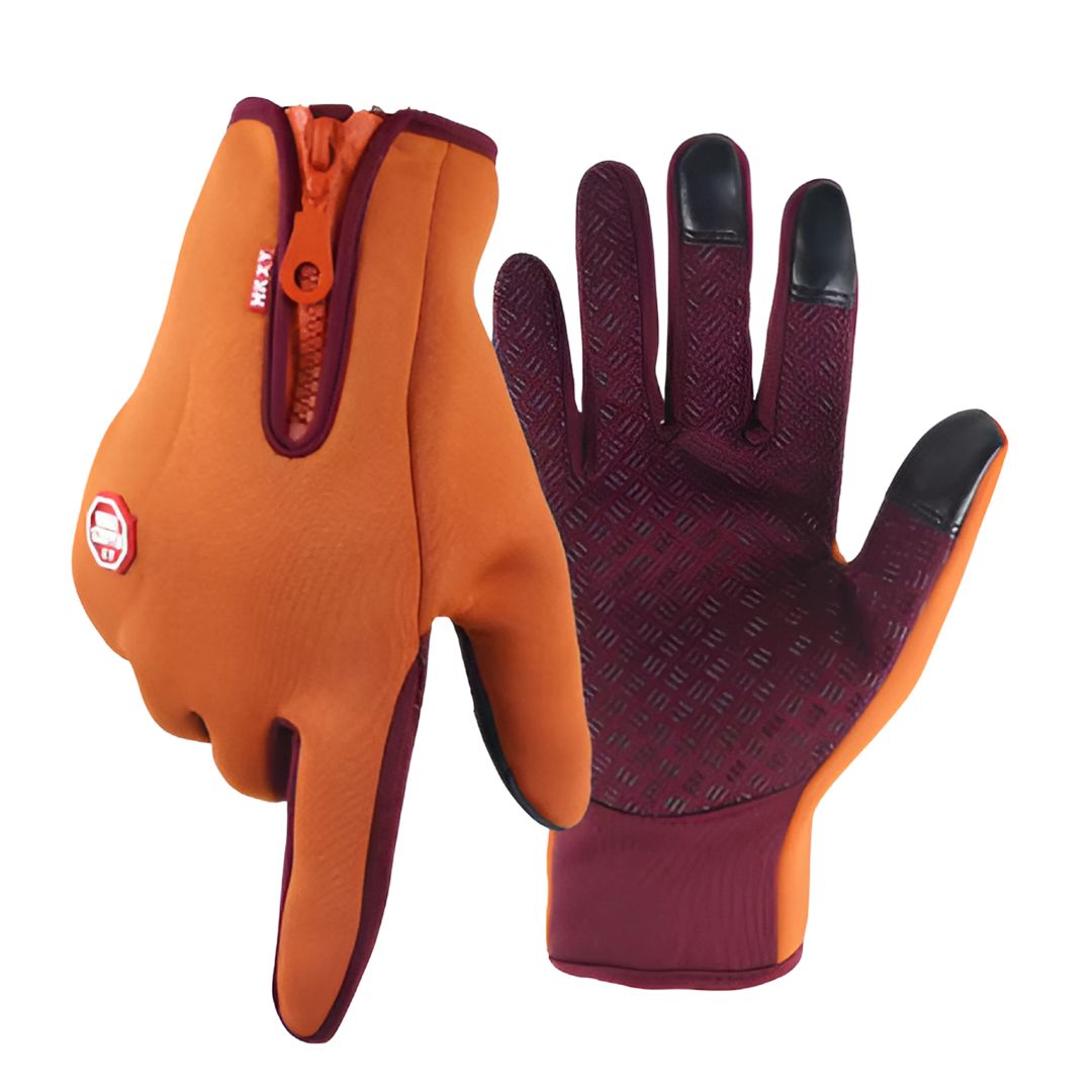 Zipper Warm Golf Gloves