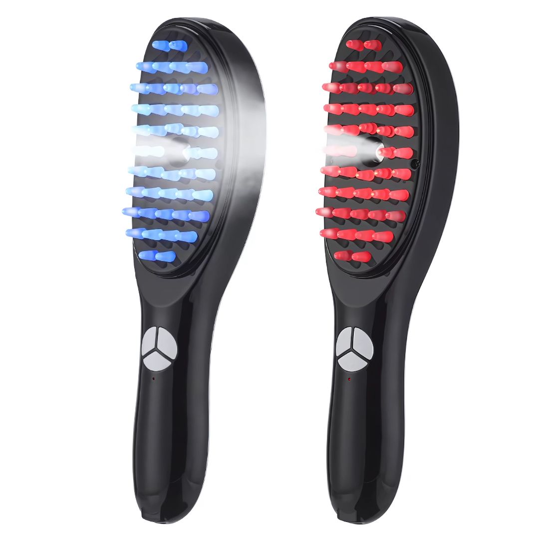 Dog & Cat Red and Blue Light Steam Brush