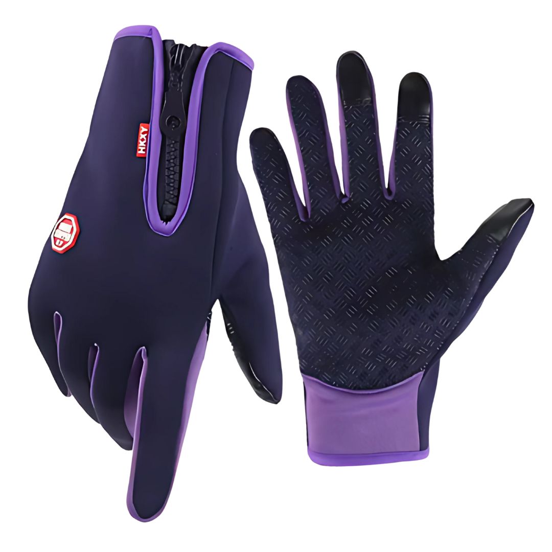 Zipper Warm Golf Gloves