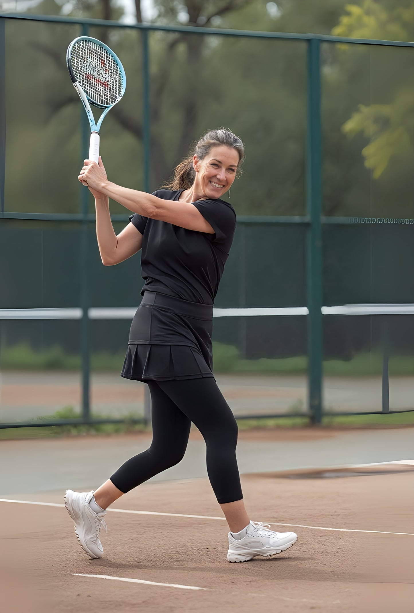 Women Skirted Leggings for Tennis player