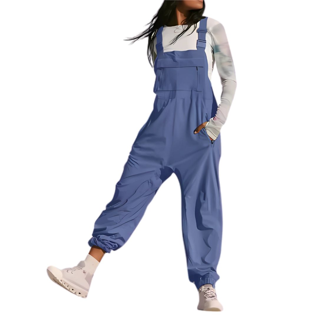 Cozy Oversized Maternity Jumpsuit