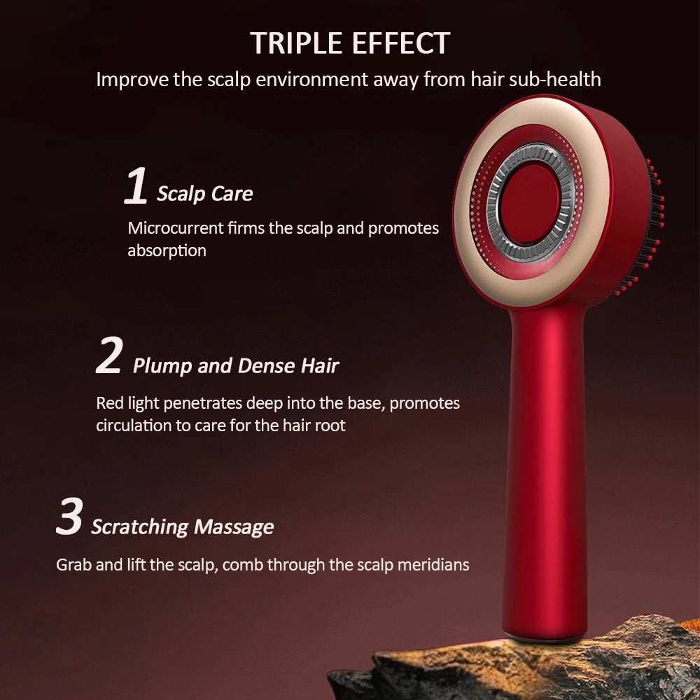 Relaxing Essential Oil Red Light Brush for Children