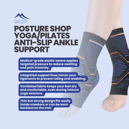 Posture Shop Yoga/Pilates Anti-Slip Ankle Support
