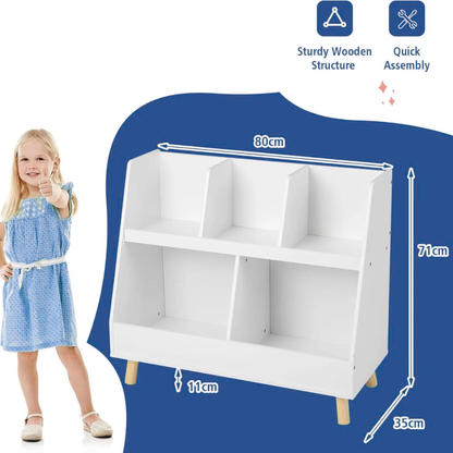 Posture Shop Kids Bookcase and Toy Storage Anti-tip
