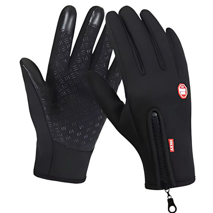 Zipper Warm Golf Gloves