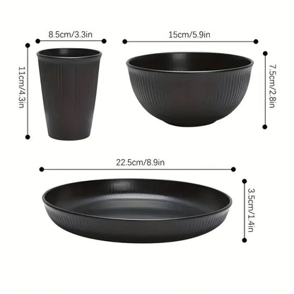 Sensory Friendly Elegant Dinnerware Soundless Set