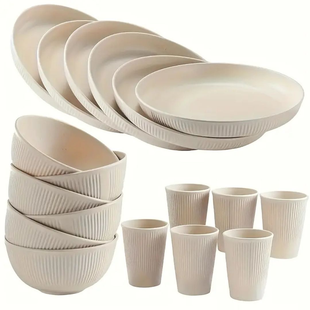 Sensory Friendly Elegant Dinnerware Soundless Set