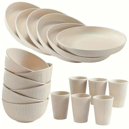 Sensory Friendly Elegant Dinnerware Soundless Set