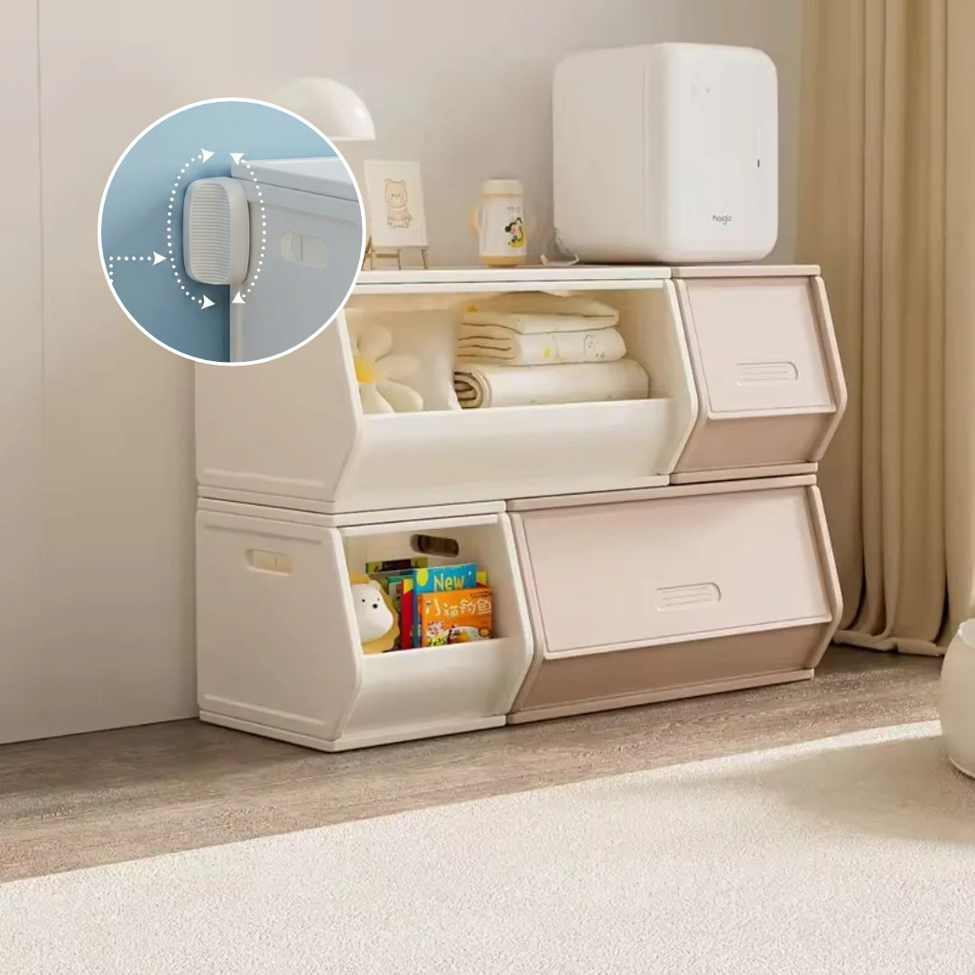 Posture Shop Baby Proof Stackable Toy Storage Organizer