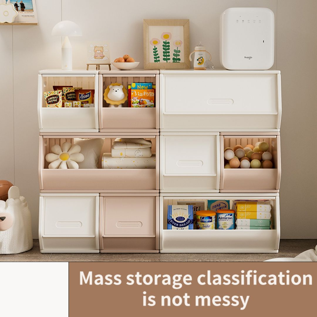 Posture Shop Baby Proof Stackable Toy Storage Organizer