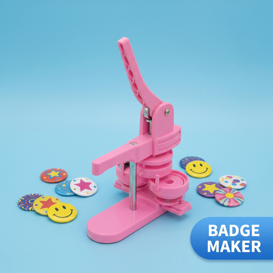 Posture Shop Easy Lever Durable 3-in-1 Button Maker