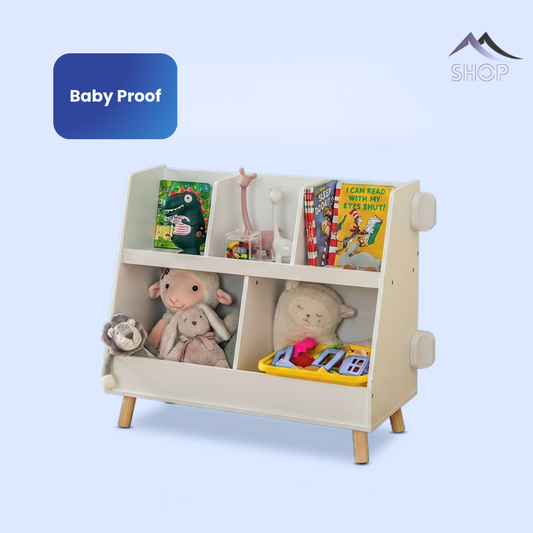 Posture Shop Kids Bookcase and Toy Storage Anti-tip