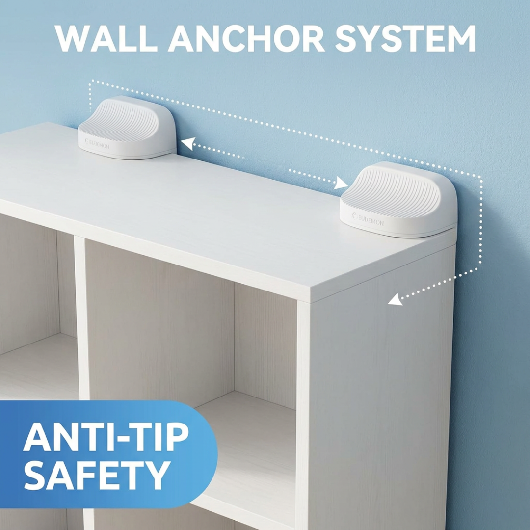 Posture Shop Baby Proof Bookshelf and Storage Organizer