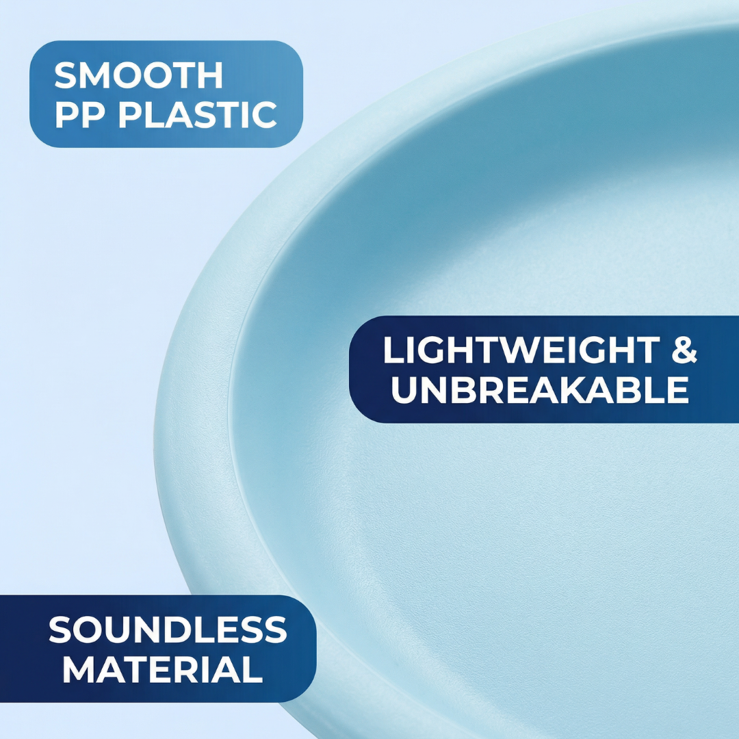 Sensory Friendly Complete Soundless Dinnerware Set
