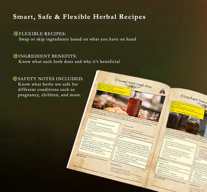The Lost Art of Herbal Healing: 301 Time-Tested Remedies for Health & Restoration (printed)