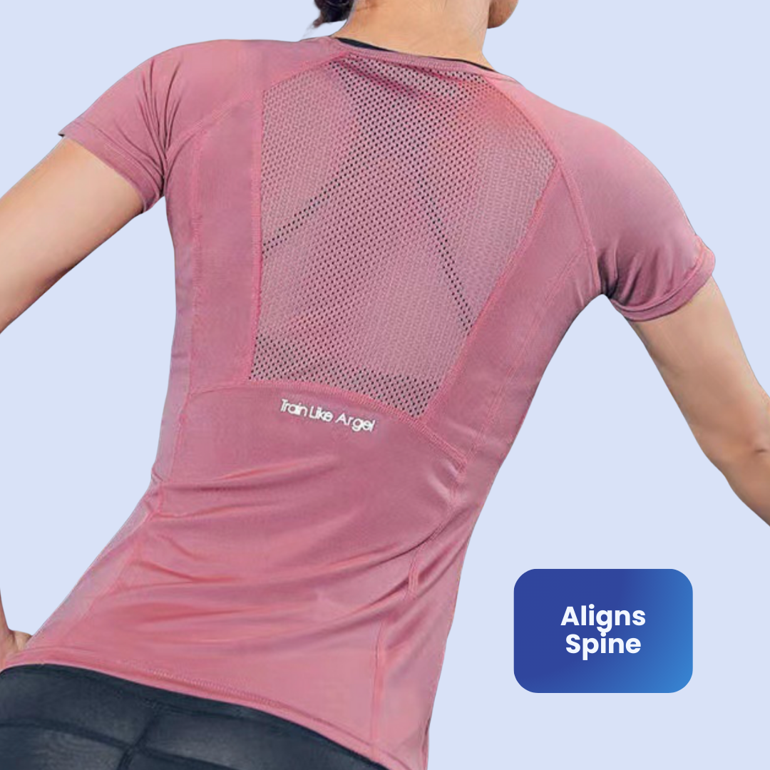 Posture Shop Yoga/Pilates Cooling Support T-Shirt