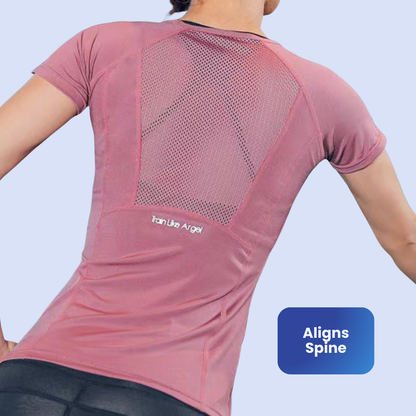 Posture Shop Yoga/Pilates Cooling Support T-Shirt