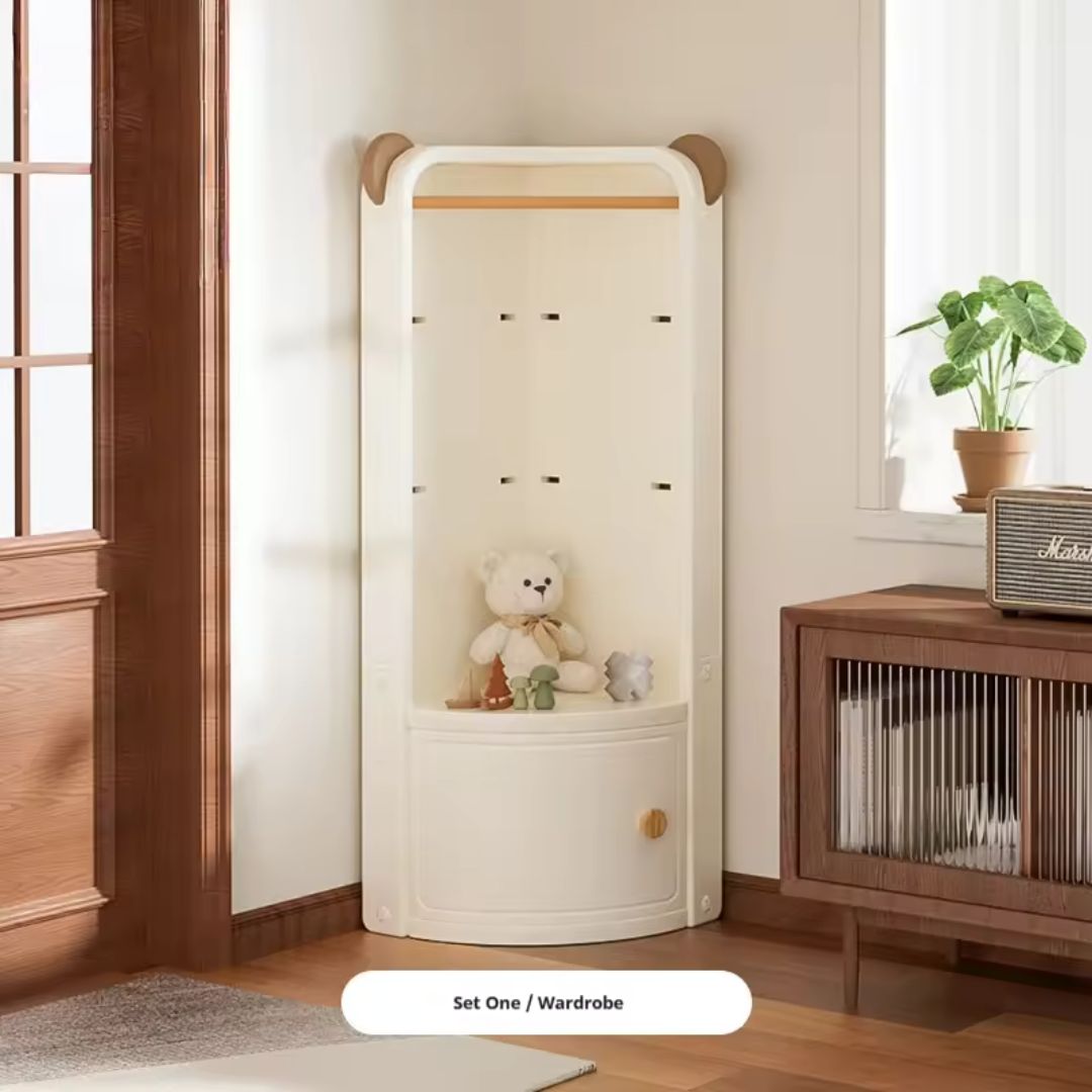 Posture Shop Baby Proof Anti-tip Corner Kids Storage Cabinet