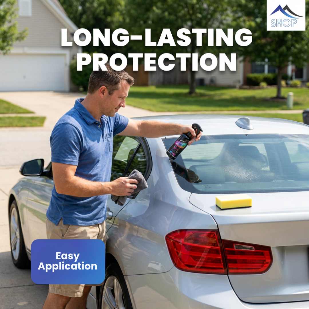 Hydrophobic Rear Windshield Spray