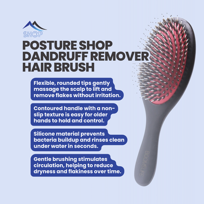 Posture Shop Dandruff Remover Hair Brush