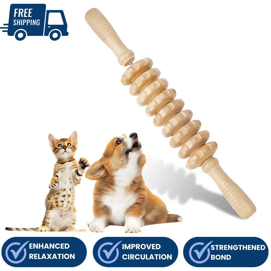 Dog & Cat Large Wood Massager