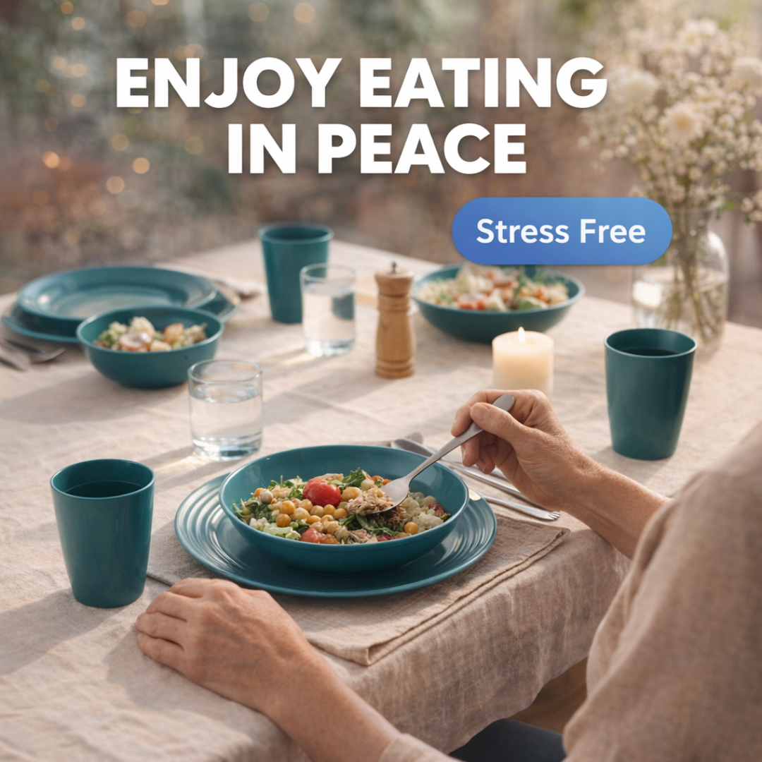 Sensory Friendly Soundless Dinnerware Set