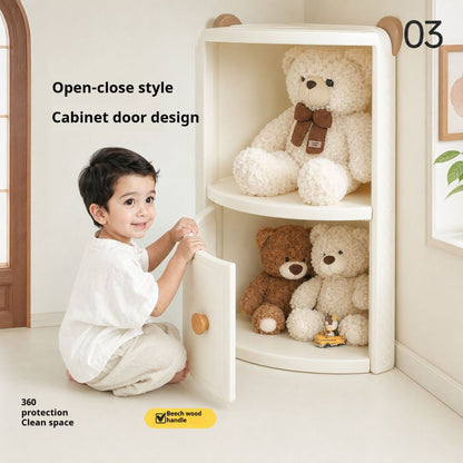 Posture Shop Baby Proof Anti-tip Corner Kids Storage Cabinet