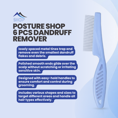 Posture Shop 6 PCS Dandruff Remover