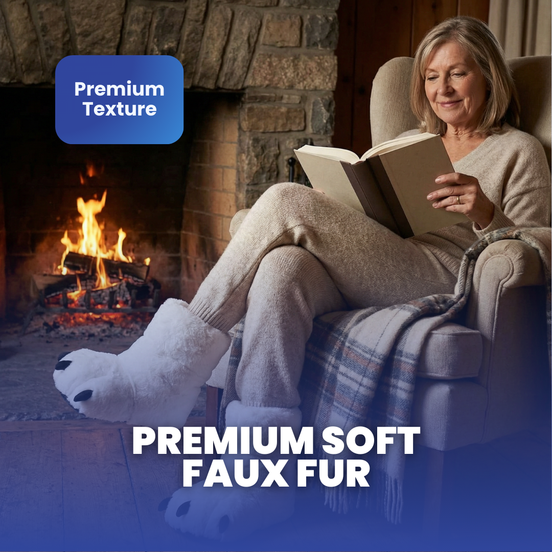Posture Shop Furry Bear Boots