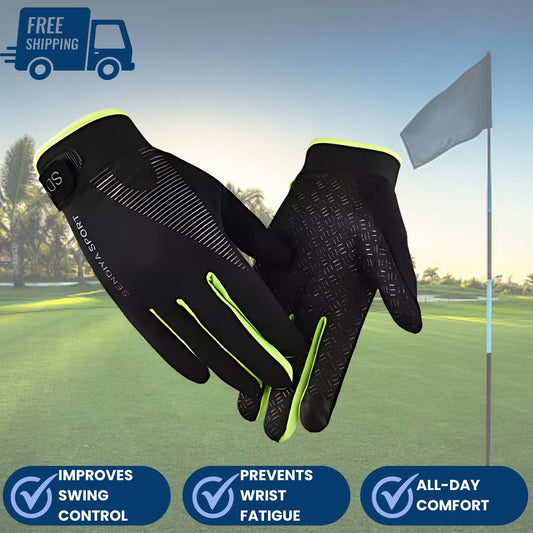 Golf Gloves with Wrist Support