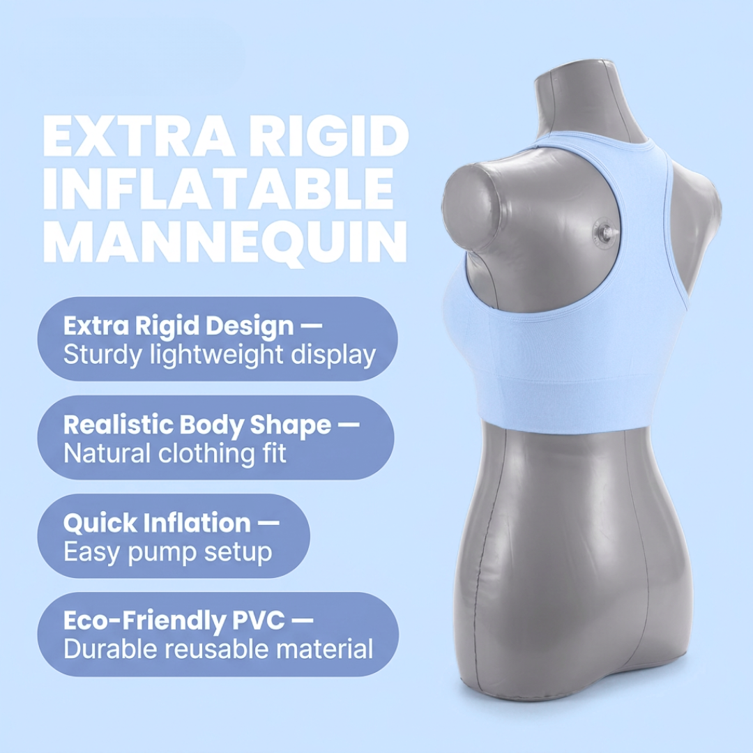 Posture Shop Extra Rigid Inflatable Mannequin