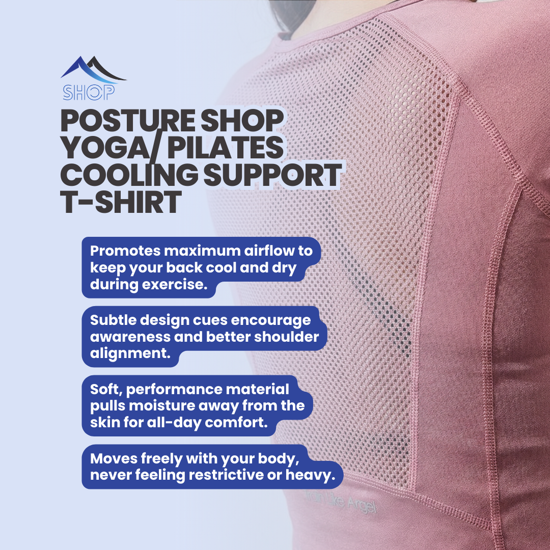 Posture Shop Yoga/Pilates Cooling Support T-Shirt