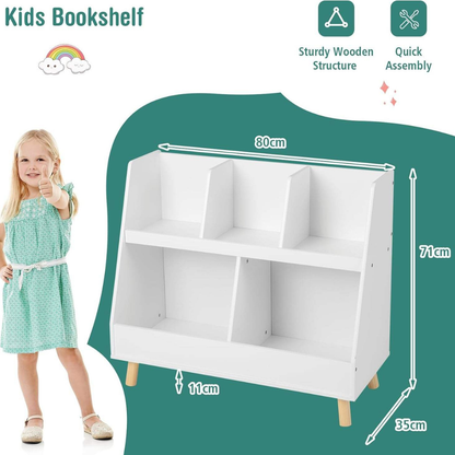 Posture Shop Kids Bookcase and Toy Storage Anti-tip