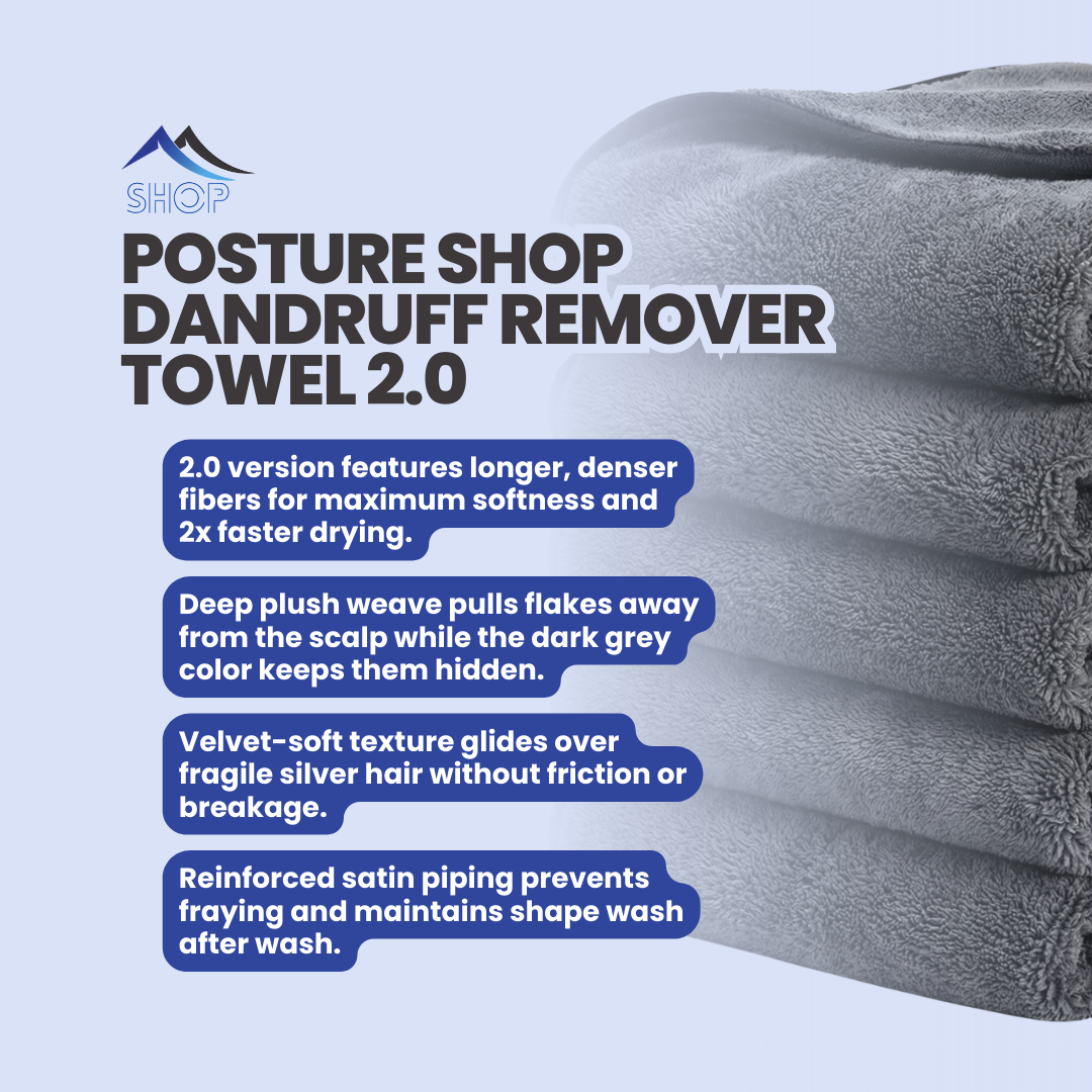 Posture Shop Dandruff Remover Towel 2.0