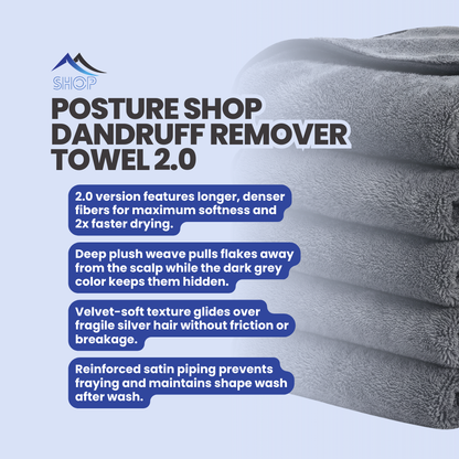 Posture Shop Dandruff Remover Towel 2.0