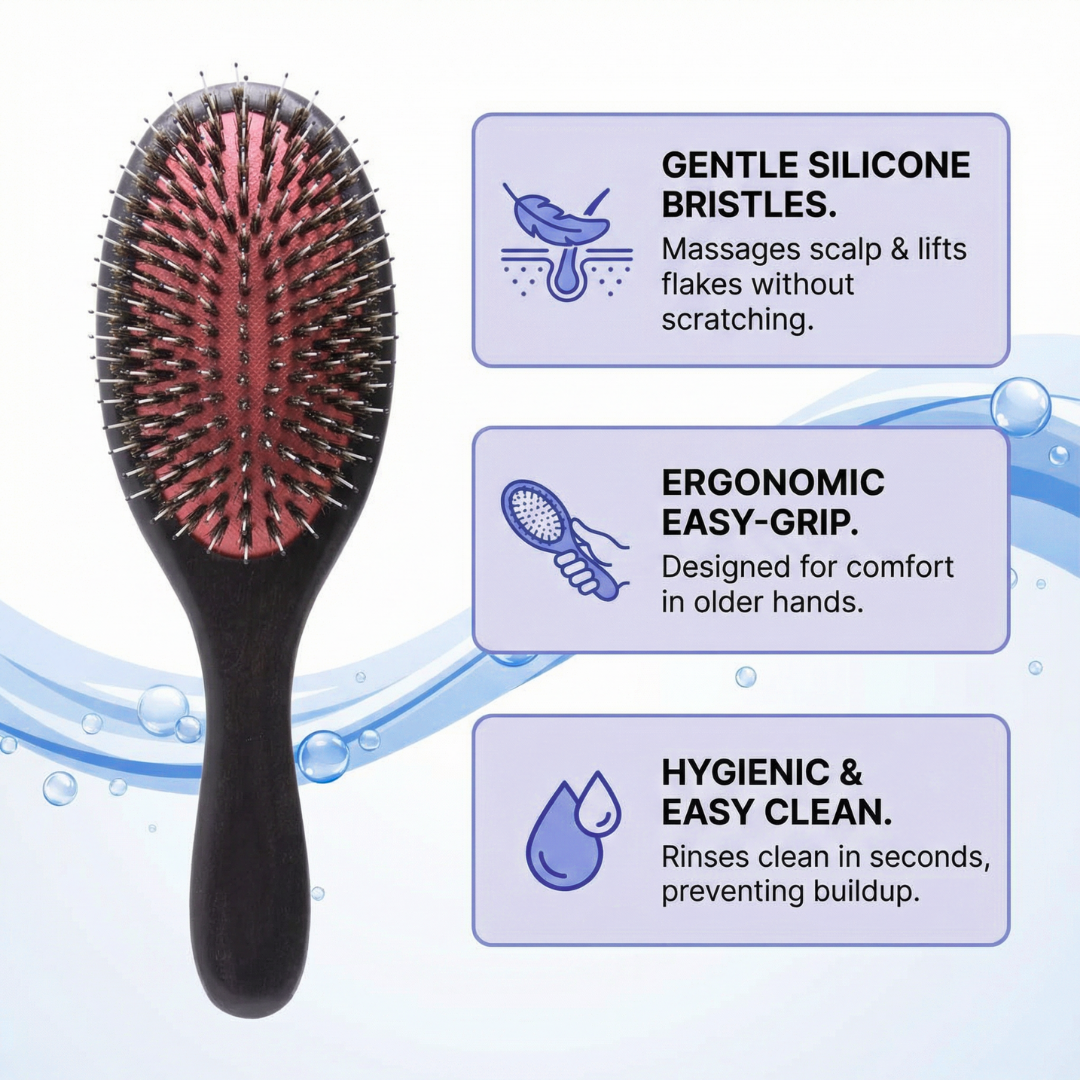 Posture Shop Dandruff Remover Hair Brush